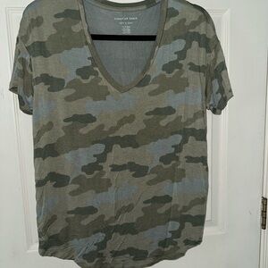 American eagle soft&sexy camo top in size XS